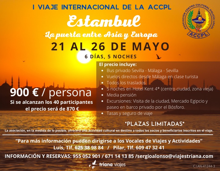 PRIMER VIAJE INTERNACIONAL ACCPL